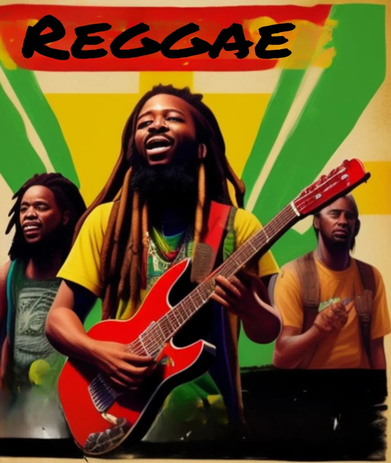 Featured visuals and Music -2 3 Voices of reggae
