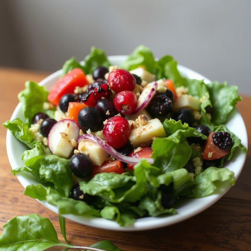 Secret Dish. Found Poem Salad