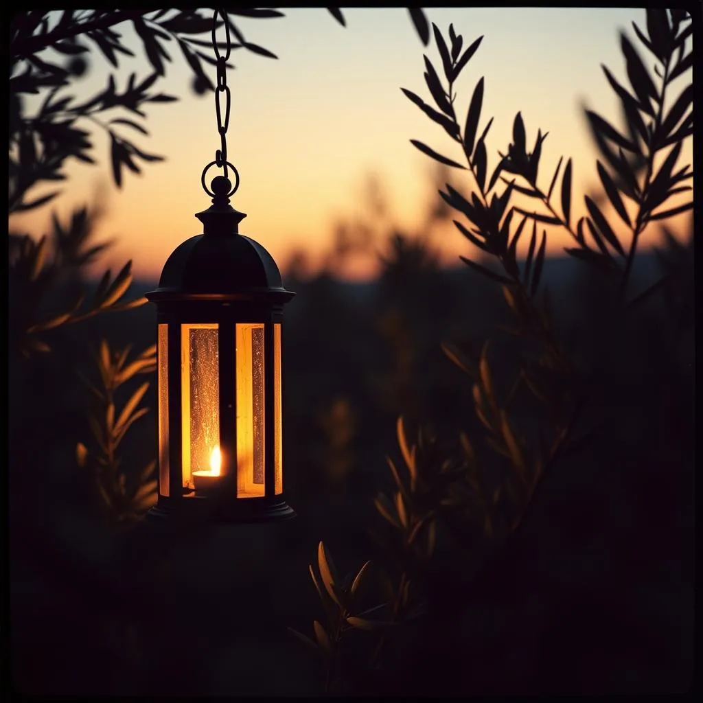 Your lamp burns in my night Oh Lord!