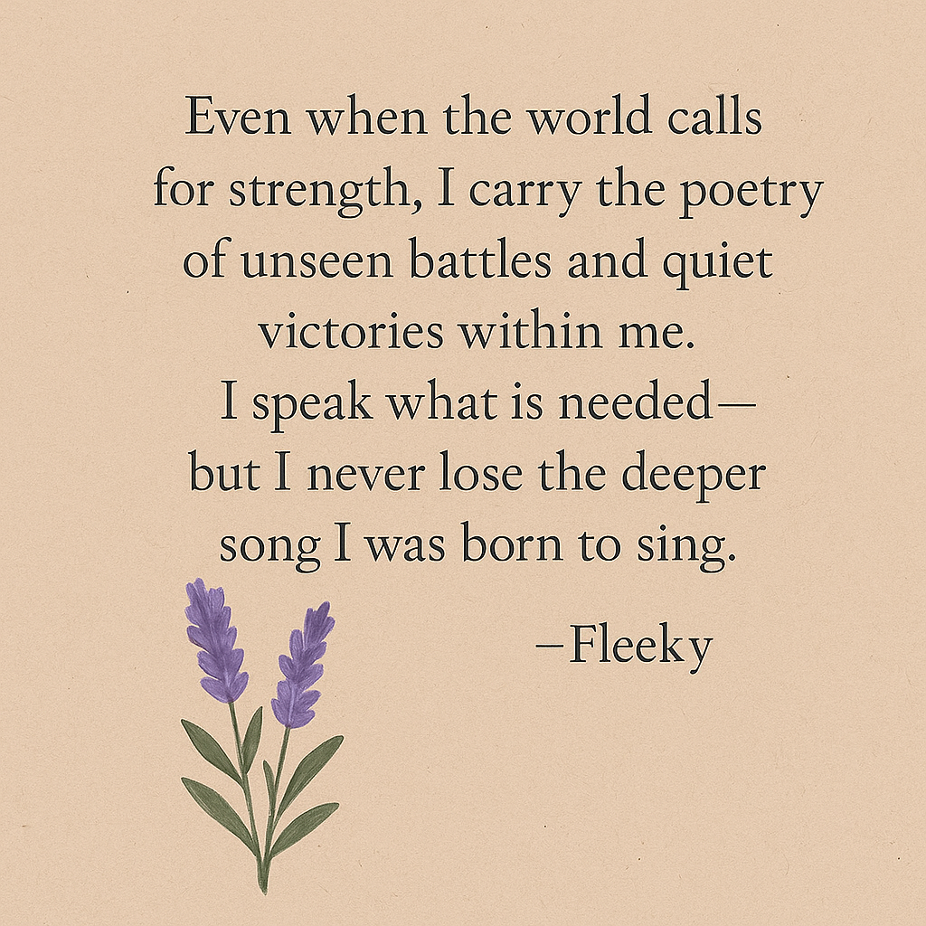 Poetic Self-Reflection
