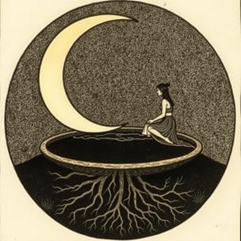 Winter Moon (Stillness — Deep Waters — Womb)