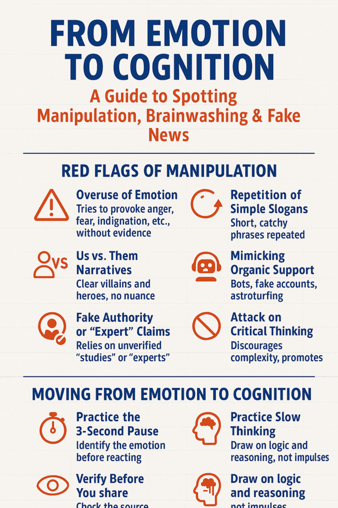 Step out the crowd 12 From emotion to cognition