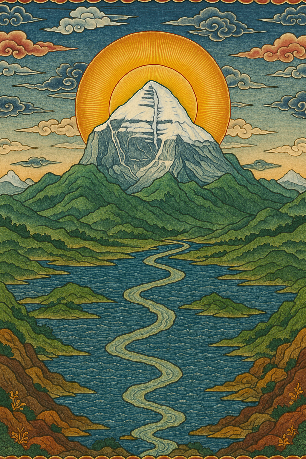 Kailash & Eden in A Circle of Light