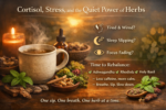 Cortisol, Stress, and the Quiet Power of Herbs