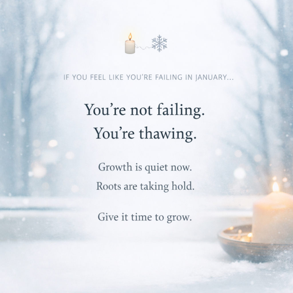 If You Feel Like You’re Failing in January 2 If You Feel Like You’re Failing in January