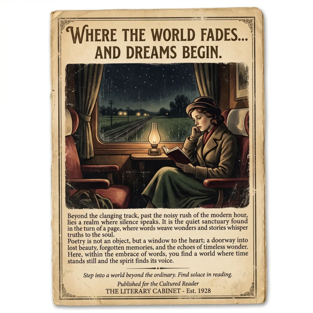 Where the world fades and dreams begin