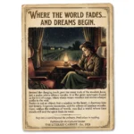 Where the world fades and dreams begin