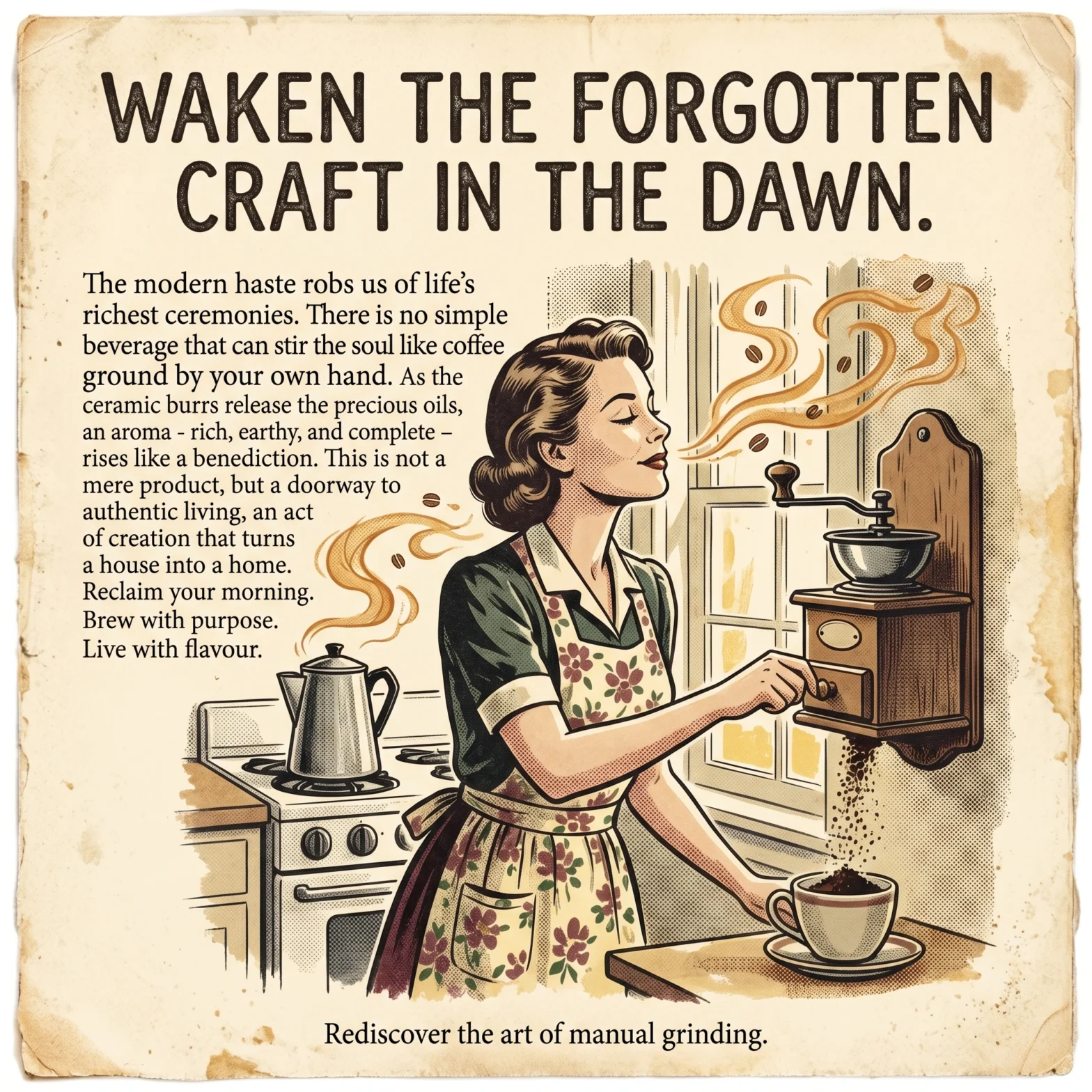 Grinding Coffee Beans