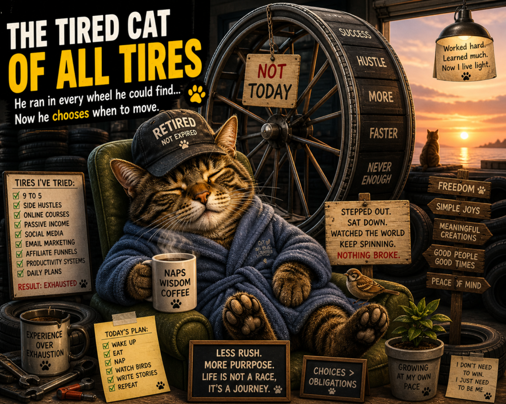 The Tired Cat of All Tires…