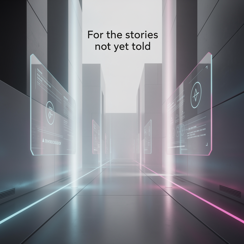 For the stories not yet told 2 For the stories not yet told